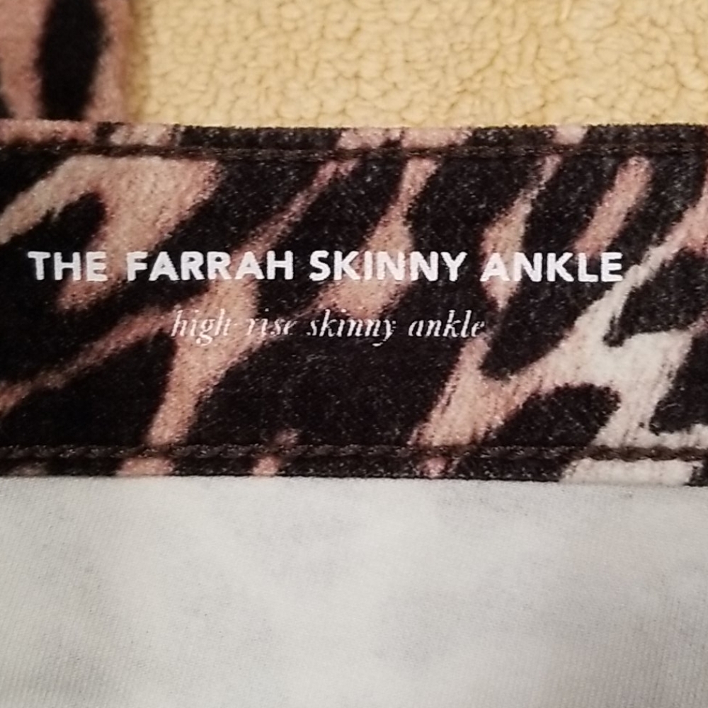 Adriano Goldschmied Farrah Skinny Ankle Jeans 32R - Picture 4 of 13